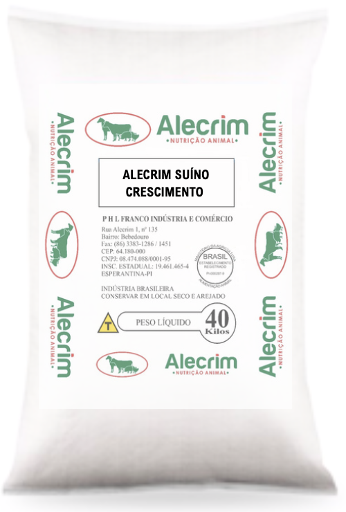 ALECRIM SUÍNO CRESCIMENTO